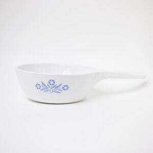Corning Ware Blue Cornflower 1 Pint P-81-B White Saucepan Range Microwave‎